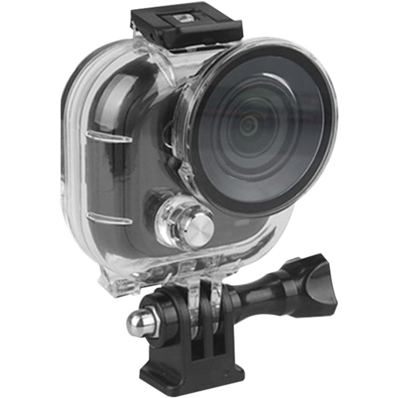 Boîtier de plongée 50 m pour Insta360 Go Ultra, boîtier étanche avec joint activé par pression, couvercle de lentille en verre t