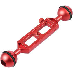 Support de plongée en alliage d'aluminium avec filetage 1/4 pour caméra d'action et photographie Longueur réglable 20 cm
