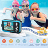 Appareil Photo numérique Etanche,Camera Etanche Full HD 2.7K 48MP Double Ecran Anti-Vibrations,Selfie Double écrans 16X Zoom App