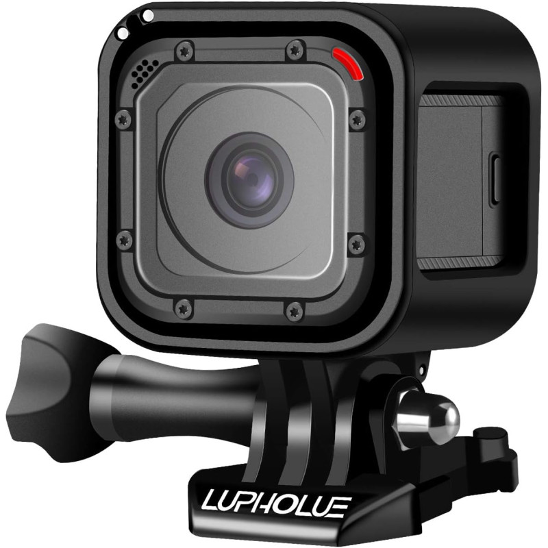 Étui de Protection pour boîtier Squelette avec Boucle et vis à Oreilles Compatible with GoPro Hero 5/4 Session