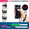 L12 Lampe de Plongée 8000 Lumens - Éclairage pour Photographie et Vidéo sous Marine, 6000K, 90 CRI, Étanche 100m, Recharge USB-C