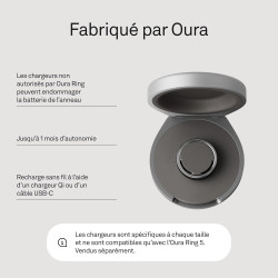 Oura Ring 5 - Draagbare oplader - Maat 6