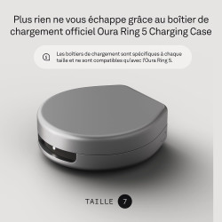 Oura Ring 5 - Draagbare oplader - Maat 7