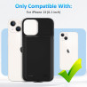 Coque de protection pour iPhone 13 (6,1 "), 8500 mAh, chargeur portable ultra fin, batterie étendue, chargeur de téléphone et co