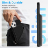 Coque de protection pour iPhone 13 (6,1 "), 8500 mAh, chargeur portable ultra fin, batterie étendue, chargeur de téléphone et co