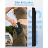 Coque de protection pour Samsung Galaxy S25 Plus/S24 Plus (15 000 mAh), chargeur portable, rechargeable, coque de protection ext