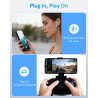 Coque de protection pour Samsung Galaxy S25 Plus/S24 Plus (15 000 mAh), chargeur portable, rechargeable, coque de protection ext