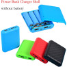 Kit de batterie portable à 4 emplacements avec boîtier de chargement USB C - Boîtier de batterie portable avec vis de fixation -