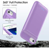 Feob Coque Batterie pour iPhone 8/7/6s/6/SE(2022/2020)【Mince mais Puissant 7000mAh】Coque Rechargeable Batterie Externe Chargeur 