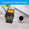 Boîtier de Batterie pour Google Pixel 8a, Boîtier de Chargeur Rechargeable pour Batterie 10000mAh Amélioré avec Chargement sans 