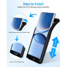 Coque de batterie pour Samsung Galaxy S22 Ultra, 5000 mAh, chargeur rapide, batterie externe rechargeable intelligente pour Gala