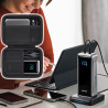 Khanka Étui pour Anker Prime 26,250mAh Power Bank(300W) et Base de Charge(150W Max), Housse de Rangement pour Anker Prime Power 