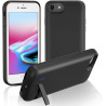Coque batterie pour iPhone 8/7/6S/6/SE 2020 (4,7", 8500 mAh), fine et rechargeable, étui de protection portable avec batterie po