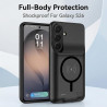 Coque Batterie pour Samsung Galaxy S26 Ultra, 10000mAh Magnétique Compatible Chargement sans Fil Coque de Protection pour Charge