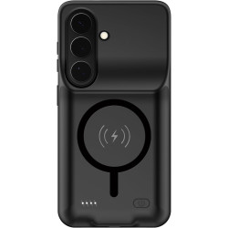 Coque Batterie pour Samsung Galaxy S26 Ultra, 10000mAh Magnétique Compatible Chargement sans Fil Coque de Protection pour Charge