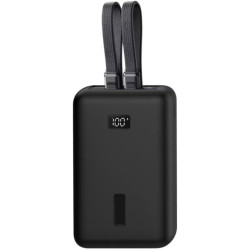 FTRONGRT Coque Compatible avec Anker Zolo 20000mAh 30W Power Bank, Étanche à la Poussière, Anti-Chute, Silicone Étui de Protecti