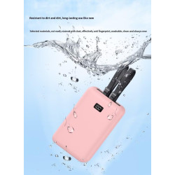 FTRONGRT Coque Compatible avec Anker Zolo 20000mAh 30W Power Bank, Étanche à la Poussière, Anti-Chute, Silicone Étui de Protecti
