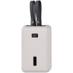 FTRONGRT Coque Compatible avec Anker Zolo 20000mAh 30W Power Bank, Étanche à la Poussière, Anti-Chute, Silicone Étui de Protecti