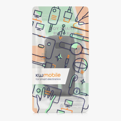 kwmobile Coque Compatible avec Anker Power Bank 10000mAh (A1688) Coque - Housse de Protection en Silicone pour Power Bank Batter