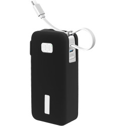 kwmobile Coque Compatible avec Anker Power Bank 10000mAh (A1688) Coque - Housse de Protection en Silicone pour Power Bank Batter