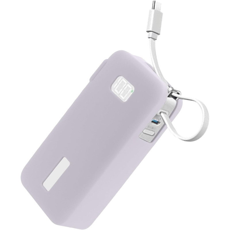 kwmobile Coque Compatible avec Anker Power Bank 10000mAh (A1688) Coque - Housse de Protection en Silicone pour Power Bank Batter