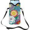 GLOBLELAND Étui de téléphone Portable Mandala Flowers en Nylon, Motif Fleurs de Datura, 7.1,3.9 x (5) cm, Antichoc, Universel, a