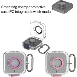 Coque de protection en polycarbonate pour chargeur Oura Ring Gen4 conçue pour s'adapter en toute sécurité et protéger contre les