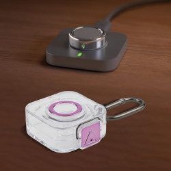 Coque de protection en polycarbonate pour chargeur Oura Ring Gen4 conçue pour s'adapter en toute sécurité et protéger contre les