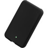 kwmobile Coque Compatible avec Apple Air MagSafe Coque - Housse de Protection en Silicone pour Power Bank Batterie Externe - Noi