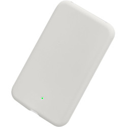 kwmobile Coque Compatible avec Apple Air MagSafe Coque - Housse de Protection en Silicone pour Power Bank Batterie Externe - Bla