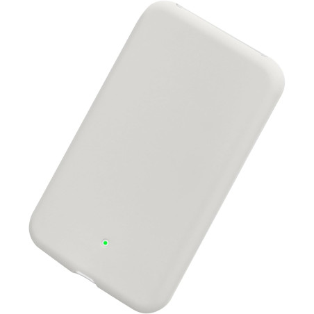 kwmobile Coque Compatible avec Apple Air MagSafe Coque - Housse de Protection en Silicone pour Power Bank Batterie Externe - Bla