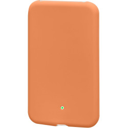 Kwmobile coque compatible avec apple air magsafe coque - housse de protection en silicone pour power bank batterie externe - ora