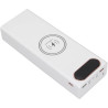 Qqmora Boîtier de Batterie QC 20x18650, Charge Rapide, Batterie Externe pour Téléphones Mobiles, avec écran LCD, pour Activités 