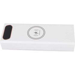Qqmora Boîtier de Batterie QC 20x18650, Charge Rapide, Batterie Externe pour Téléphones Mobiles, avec écran LCD, pour Activités 