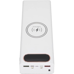 Qqmora Boîtier de Batterie QC 20x18650, Charge Rapide, Batterie Externe pour Téléphones Mobiles, avec écran LCD, pour Activités 