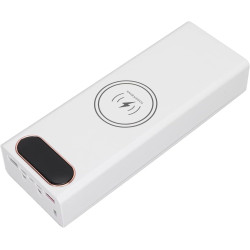 Qqmora Boîtier de Batterie QC 20x18650, Charge Rapide, Batterie Externe pour Téléphones Mobiles, avec écran LCD, pour Activités 