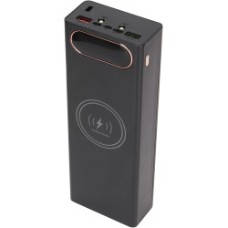 Qqmora Boîtier de Batterie QC 20x18650, Charge Rapide, Batterie Externe pour Téléphones Mobiles, avec écran LCD, pour Activités 