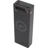 Qqmora Boîtier de Batterie QC 20x18650, Charge Rapide, Batterie Externe pour Téléphones Mobiles, avec écran LCD, pour Activités 