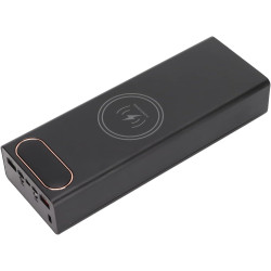 Qqmora Boîtier de Batterie QC 20x18650, Charge Rapide, Batterie Externe pour Téléphones Mobiles, avec écran LCD, pour Activités 