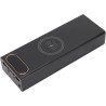 Qqmora Boîtier de Batterie QC 20x18650, Charge Rapide, Batterie Externe pour Téléphones Mobiles, avec écran LCD, pour Activités 