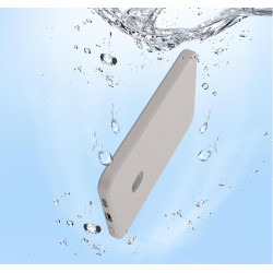 GIOPUEY Étuis Compatible avec Xiaomi Ultrathin Magnetic Power Bank 5000 15W, Coque Silicone, Poids léger, Antichoc, Portable - G