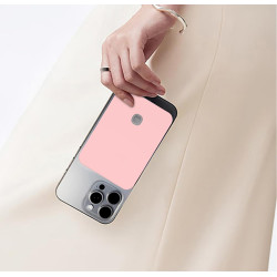 GIOPUEY Étuis Compatible avec Xiaomi Ultrathin Magnetic Power Bank 5000 15W, Coque Silicone, Poids léger, Antichoc, Portable - N