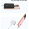 GIOPUEY Étuis Compatible avec Xiaomi Ultrathin Magnetic Power Bank 5000 15W, Coque Silicone, Poids léger, Antichoc, Portable - R