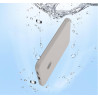 GIOPUEY Étuis Compatible avec Xiaomi Ultrathin Magnetic Power Bank 5000 15W, Coque Silicone, Poids léger, Antichoc, Portable - R