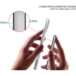 GIOPUEY Étuis Compatible avec Xiaomi Ultrathin Magnetic Power Bank 5000 15W, Coque Silicone, Poids léger, Antichoc, Portable - R