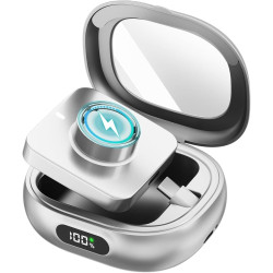 Étui de charge pour Oura Ring pour Gen 3 et Gen 4, 2000 mAh, boîtier de charge portable avec affichage numérique et lumière LED,