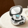 Étui de charge pour Oura Ring pour Gen 3 et Gen 4, 2000 mAh, boîtier de charge portable avec affichage numérique et lumière LED,