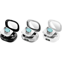 Étui de chargement pour Oura Ring pour Gen 3 et Gen 4, 2000 mAh, boîtier de charge portable avec affichage numérique et lumière 
