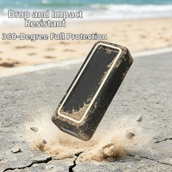 Coque de protection en silicone pour anker pour batterie externe prime 26k 300 w a110a - résistante à la transpiration - souple 