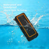 Coque de protection en silicone pour anker pour batterie externe prime 26k 300 w a110a - résistante à la transpiration - souple 